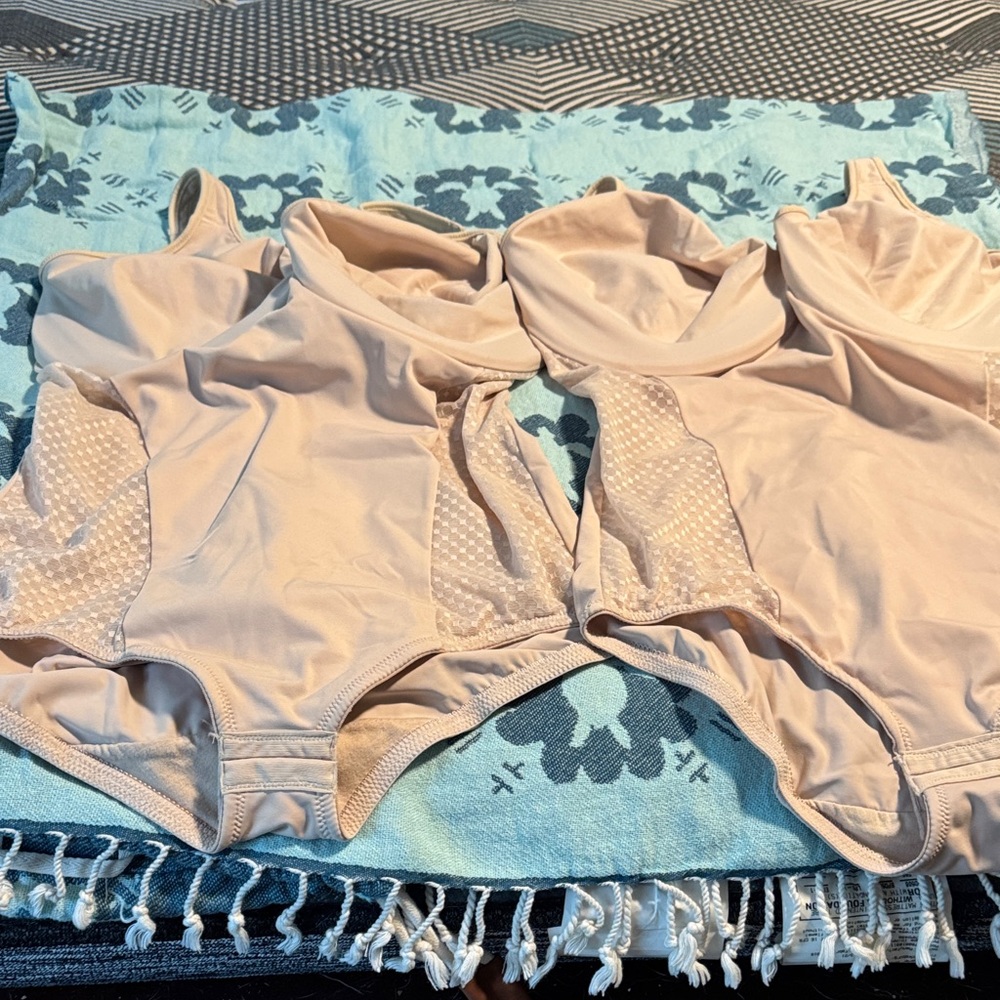 Nude Shaping Bodysuits - Set of 2 38ddd